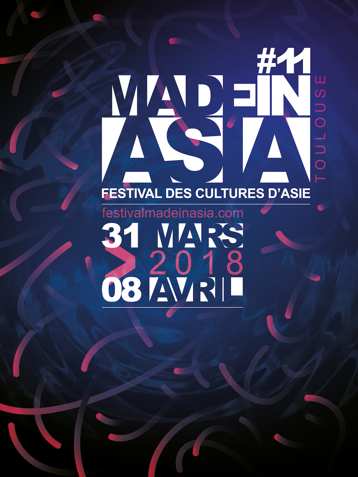 Affiche Made in Asia 2018
